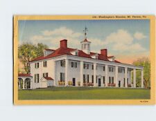 Postcard Washington's Mansion Mount Vernon Virginia USA picture