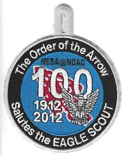 BSA OA 2012 100TH NESA AT NOAC NATIONAL ORDER OF THE ARROW CONFERENCE MINT PATCH picture