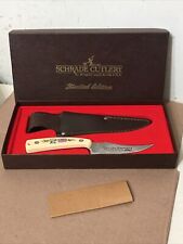 Vintage Scrade Limited Edition 4th of July SC502 Fixed Blade Pocket Knife 1989 picture