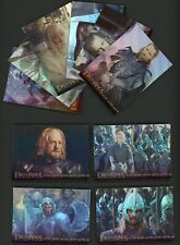 2003 Topps The Lord of the Rings Return of the King Complete FOIL Chase Card Set picture
