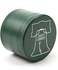 Liberty Herb Spice Grinder Ceramic Coated With Hard Case 2.5 Inch, 4 Piece  picture