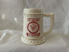 POMPTON LAKES Fire Department. 75th YEAR BICENNTENIAL 1901-1976 Vintage Mug picture
