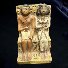Exquisite Handmade Replica: Rare Rahotep and Nofret Statue - Ancient Egyptian picture