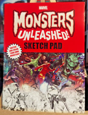 Marvel MONSTERS UNLEASHED sketchpad UNUSED demons vampires creatures horror picture