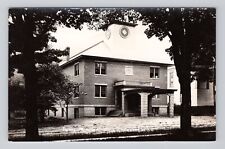 Postcard RPPC Pierce Memorial Hall Rochester Vermont picture