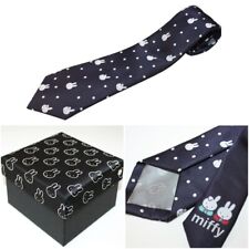 Dick Bruna Miffy Tie Navy Dot & Face in Original Box Mens Fashion from Japan New picture