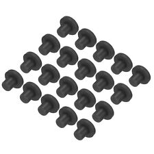 20pcs High Temp Silicone Plug Mount 8mm T Shaped Solid Rubber Stopper Hole Plugs picture
