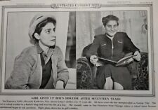 March 18, 1938 Illus News Poster Girl as Boy Disguised 17 Years Lesbian Interest picture