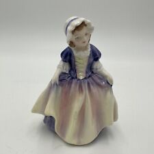 Royal Doulton Figurine Dinky Do Little Girl Pink Purple Dress White Hat HN1678 picture