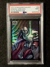 2022 Topps Star Wars Galaxy General Grievous Wave Refractor /99 PSA 9 #54 picture