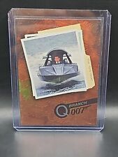 JAMES BOND 1999 THE WORLD IS NOT ENOUGH Q BRANCH INSERT Q1 THE HYDROBOAT picture