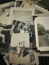 VINTAGE B&W PHOTOS LOT of 100 Random - All Subjects -  PHOTO picture