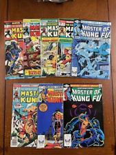 Master Of Kung Fu Comic Lot Of 8 #21, 23, 24, 33, 46, 96, 113, 125 picture
