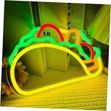 Tacos Shaped Neon Sign LED Neon Taco Signs for Mexican Food Restaurant Wall  picture
