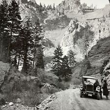 Antique 1920s Cheyenne Canyon Manitou Colorado Stereoview Photo Card V2196 picture
