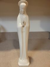 Vintage Porcelain Praying Madonna with Halo picture