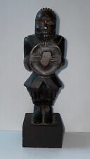 Tribal Wooden Hand Carved Statue 6.5” picture
