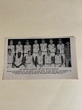 Las Cruces Bluejays New Mexico NM Champions 1967 Baseball Team Picture picture