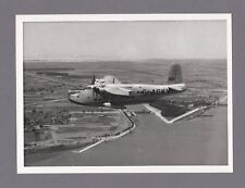BOAC SHORT SUNDERLAND FLYING BOAT G-AGKY ORIGINAL LARGE VINTAGE AIRLINE PHOTO  picture