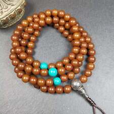 Gandhanra Old Tibetan Mala,Corypha Linn Seeds,Prayer Beads Necklace,Rosary Beads picture