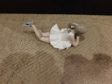 Lladro Nao Spanish Porcelain Ballet Dancer Lying Down Ballerina - 9 by 4 inches picture