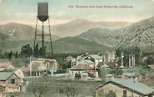 MOUNTAIN VIEW FROM PORTERVILLE, CALIFORNIA, VINTAGE POSTCARD (SV 628) picture