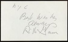 Rita Gam d2016 signed autograph 3x5 Cut American Actress Documentary Filmmaker picture