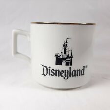 Vintage Disneyland Souvenir Cup Walt Disney Productions NOS Ceramic Coffee Cup picture