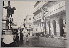 CUBA PLAZA CASINO DESTRUCTION CHIPS STREET SCENE 1970s CUBAN ORIG PHOTO XXL picture