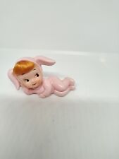 Vintage Adrian girl in pink bunny suit. picture