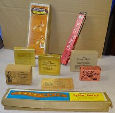 Old Magic Tricks from an estate sale - Hindu Cones, Cigarette Vanisher, etc. picture