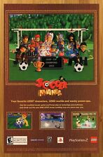 2002 LEGO Soccer Mania PS2 PC GBA Print Ad/Poster Sports Video Game Promo Art picture