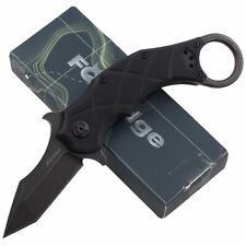 Fox Edge Emerson Wave System Ball Bearing Claw Karambit Folding Knife Black G10 picture