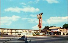 Vtg Chico California CA Imperial 400 Motel Downtown Chrome View Postcard picture