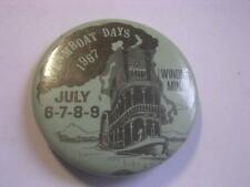 Steamboat Days July 6-7-8-9 1967 Winona Minnesota Pinback Minn MN picture