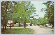 Postcard Camping Carter Cave State Resort Park Olive Hill KY picture