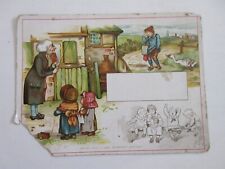  c1900s Raphael Tuck & Sons Victorian Trade Card undated 4.75