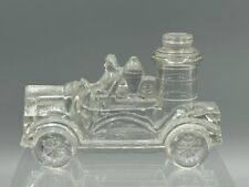 1940s FIRE ENGINE Little Boiler #2 Glass CANDY CONTAINER Vintage E&A 219 picture