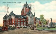 1934 Chateau Frontenac Historic Building Landmark Quebec Canada Vintage Postcard picture