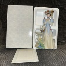 Avon 1998 Mrs Albee Figurine Presidents Club Award 10” Lady With Birds In Box picture