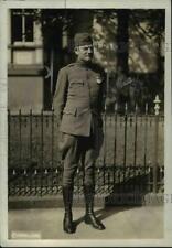 1920 Press Photo Capt Richard G. Woodside New Commander In Chief of Foreign Wars picture