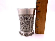 Vintage Tumasek Pewter Cultural Images Of Malaysia Small Cup picture