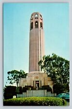 Memorial Tower Pioneer Park San Francisco California CA VINTAGE Postcard  picture
