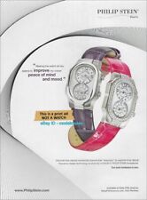 $3.00 PRINT AD - PHILIP STEIN Watches 2008 natural frequency based 1-Page picture