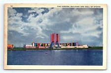 The Federal Building And Hall Of States Chicago Illinois Vintage Postcard picture