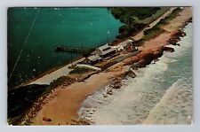 Stuart FL-Florida, Aerial Of House Of Refuge, Antique, Vintage Postcard picture