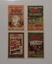 4 Quaker Oats 1989 Popeye Miniature Comic Books picture