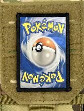 Pokemon Trading Card Morale Patch / Military ARMY Tactical Hook & Loop 336 picture