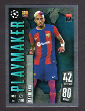 TOPPS MATCH ATTAX 2023-24 UEFA #131 RAPHINHA FC Barcelona - Playmaker picture
