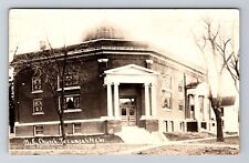 Tecumseh NE-Nebraska RPPC, Methodist Church, Real Photo c1910 Vintage Postcard picture